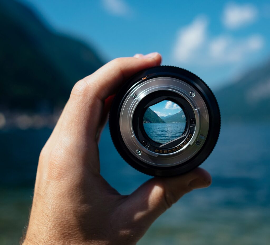 image of a camera lens